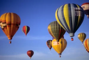 luchtballonvaart over Brabant