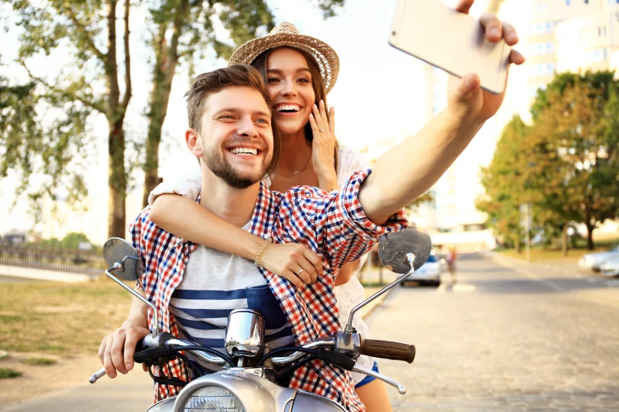 Romantische uitjes: e-scooter routes ideeën