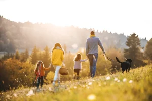 Wandelen in de natuur