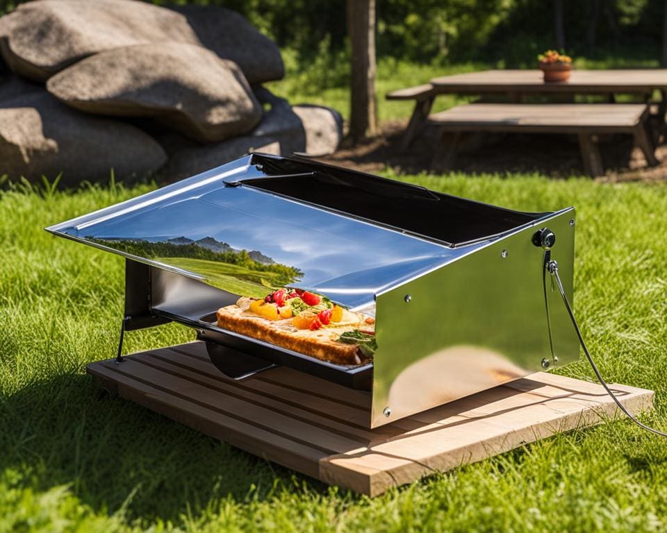 draagbare solar oven