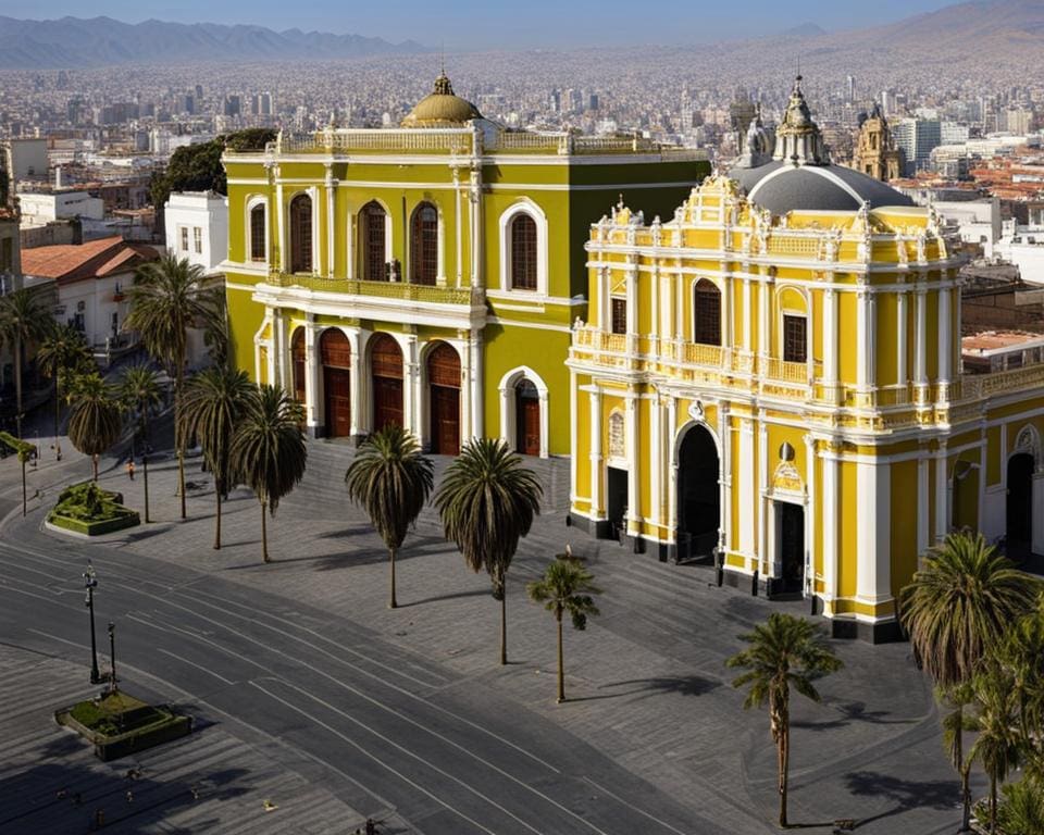 koloniale steden Peru