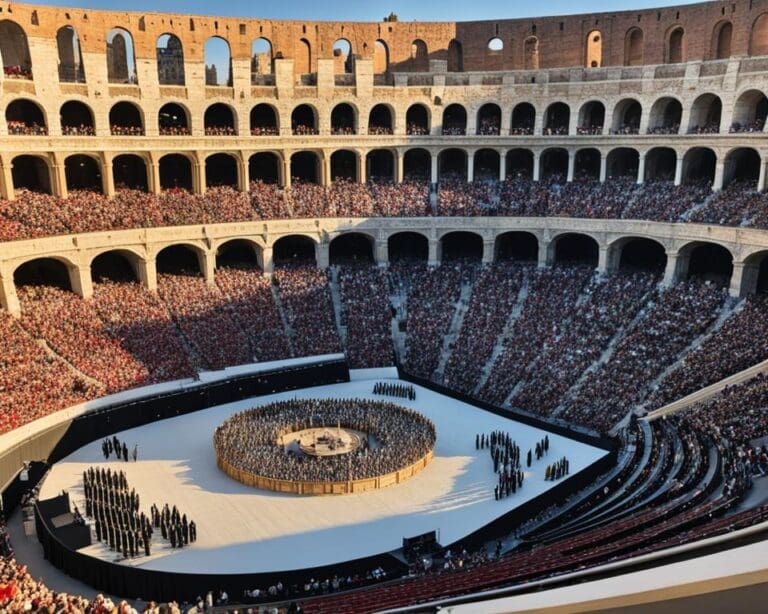 Opera in de Arena van Verona, Italië