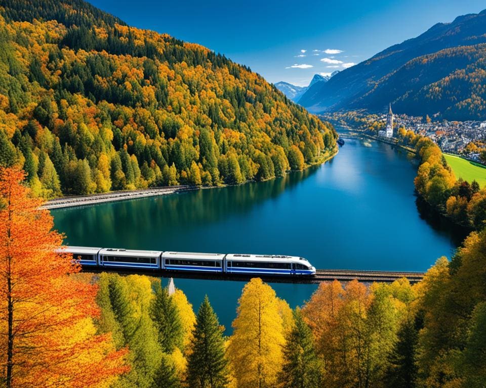 De Prachtige Landschappen onderweg met de Trein Luzern