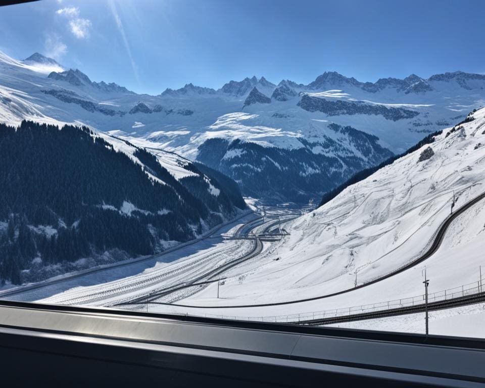 Trein naar Zermatt