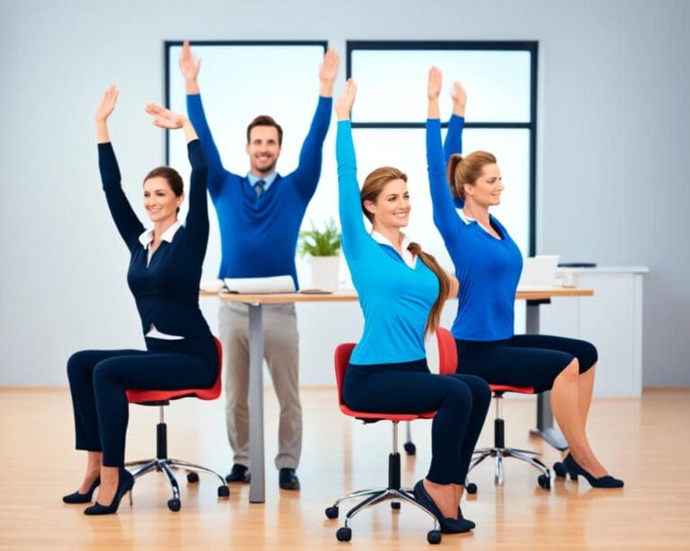 Wat zijn effectieve stretchroutines voor kantoormedewerkers?