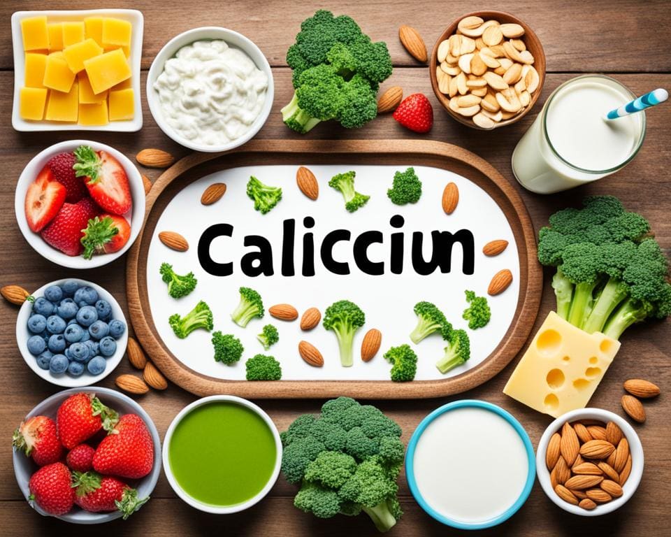 voeding rijk aan calcium voor gezonde tanden en botten