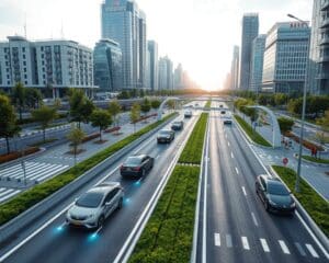 De impact van zelfrijdende auto's op stedelijke infrastructuren