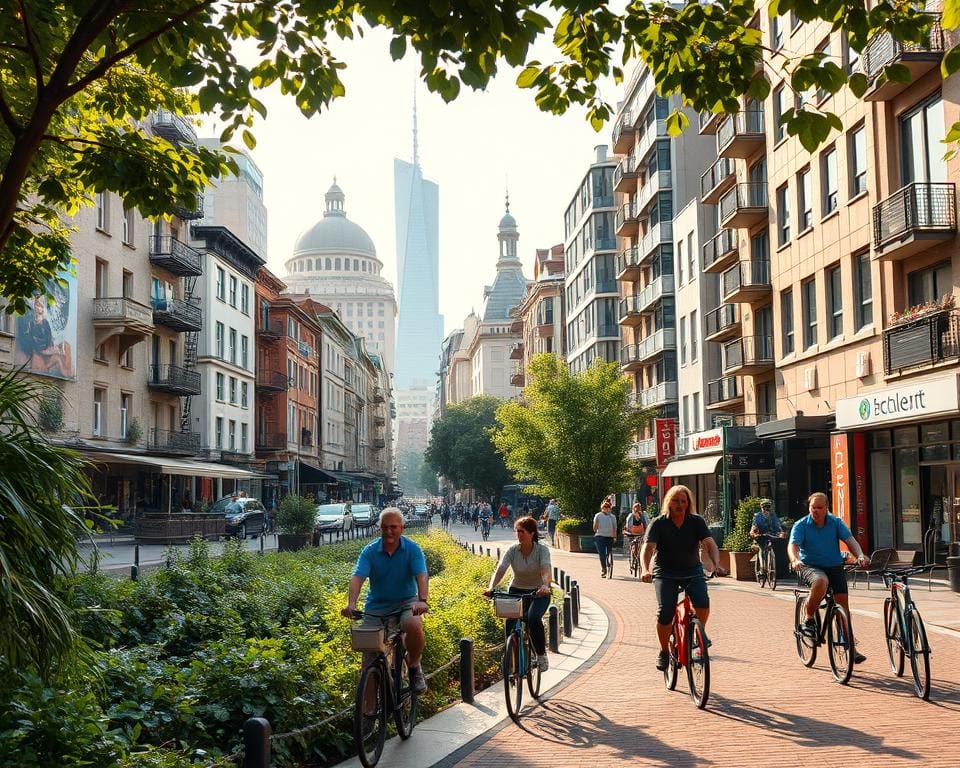 Duurzame manier van verkennen op de fiets