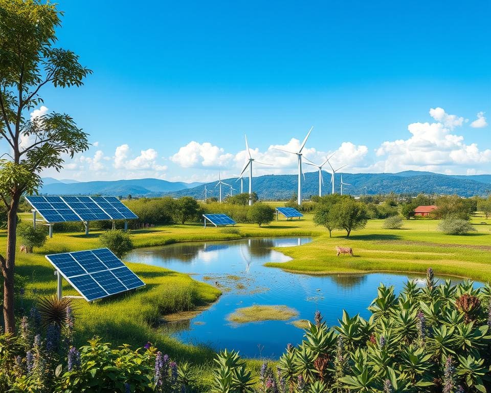 Duurzame technologieën voor natuurbehoud