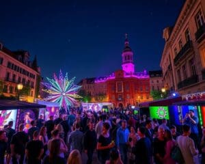 Festivalnacht vol kunst, muziek en performances in de stad