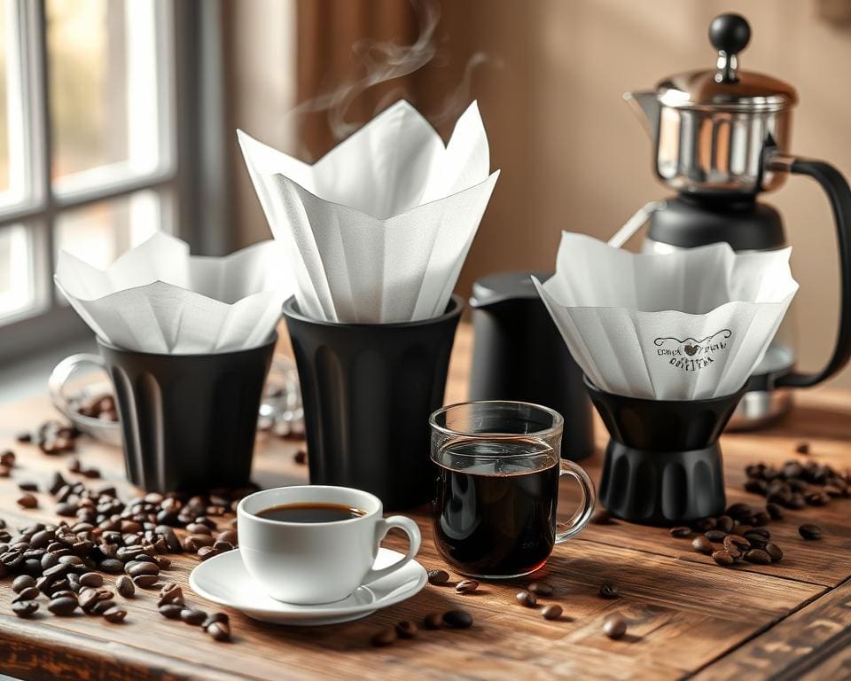 Koffiefilters voor langdurig gebruik