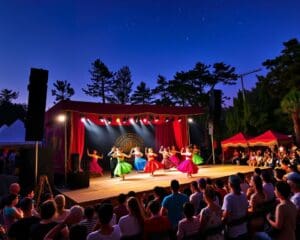 Theaterfestival met indrukwekkende dansvoorstellingen en optredens