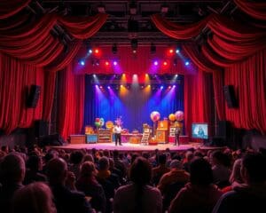 Theatervertoning met interactieve elementen en meeslepende verhalen