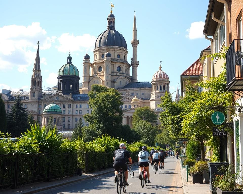 ontdek de stad op de fiets