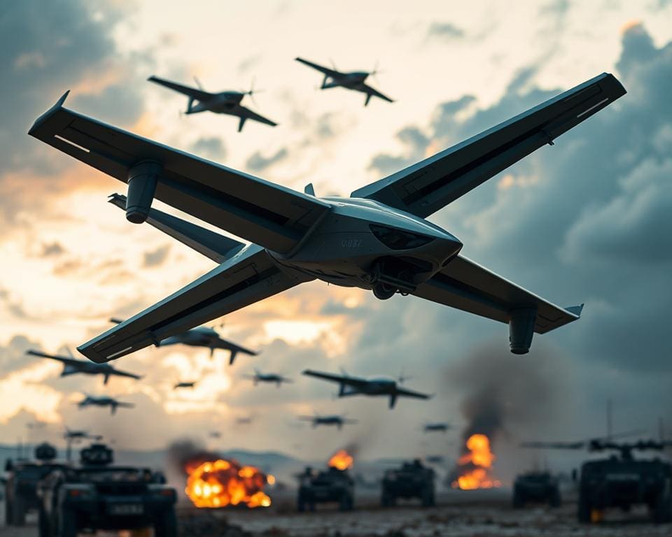 wat zijn militaire drones