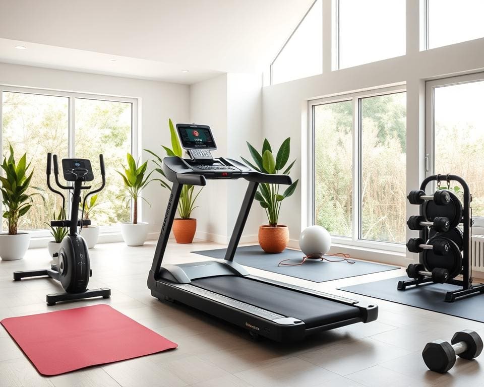 Creëer een thuisgym met moderne fitnessapparatuur