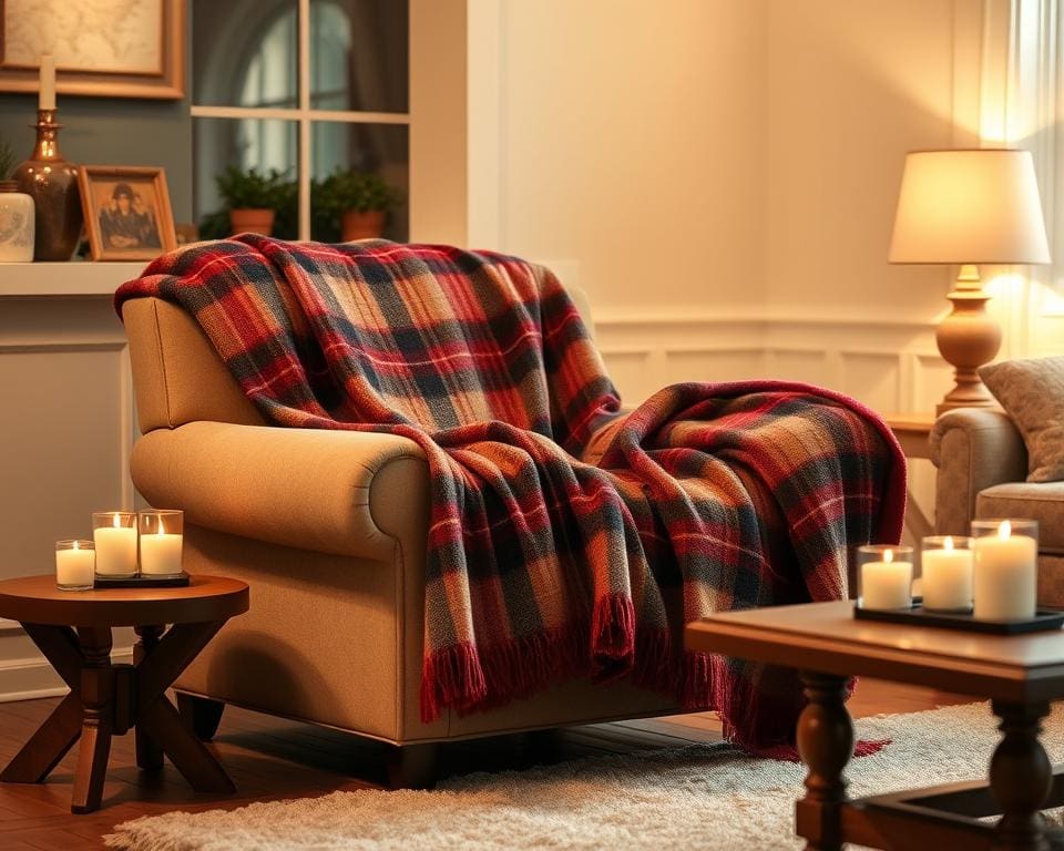 luxe plaids brengen warmte en sfeer