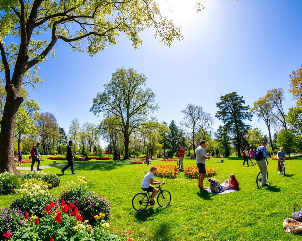 De voordelen van buitenactiviteiten