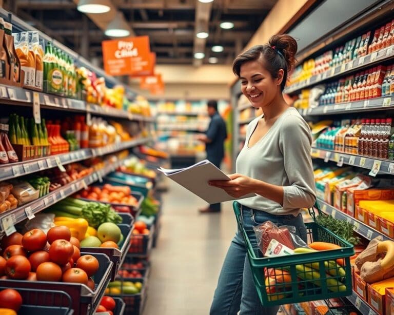 Slim boodschappen doen met een lijstje