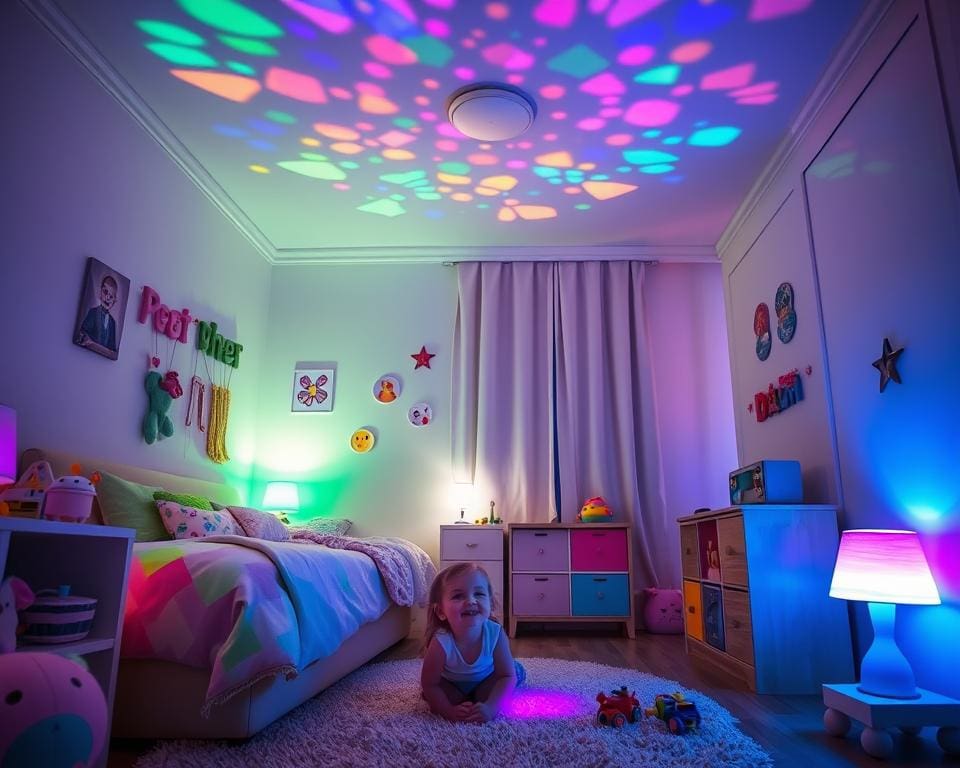 Voordelen kinderlampen met afwisselende kleuren