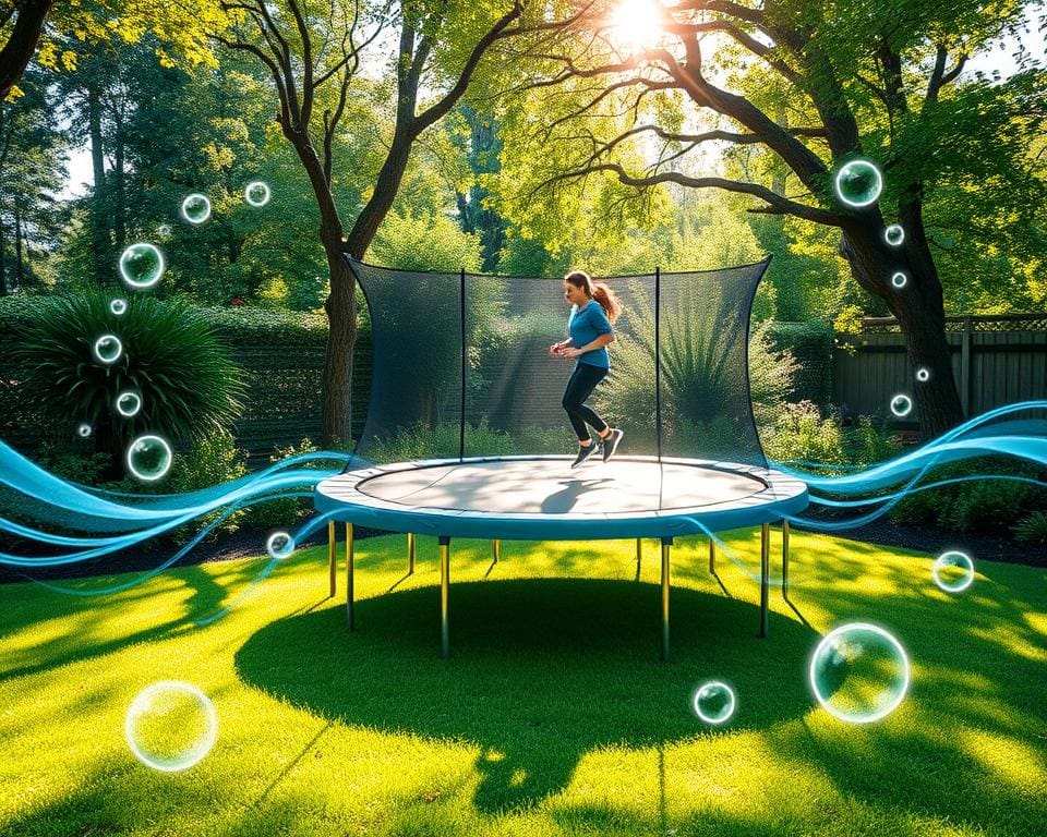 Waarom trampoline springen goed is voor je lymfesysteem