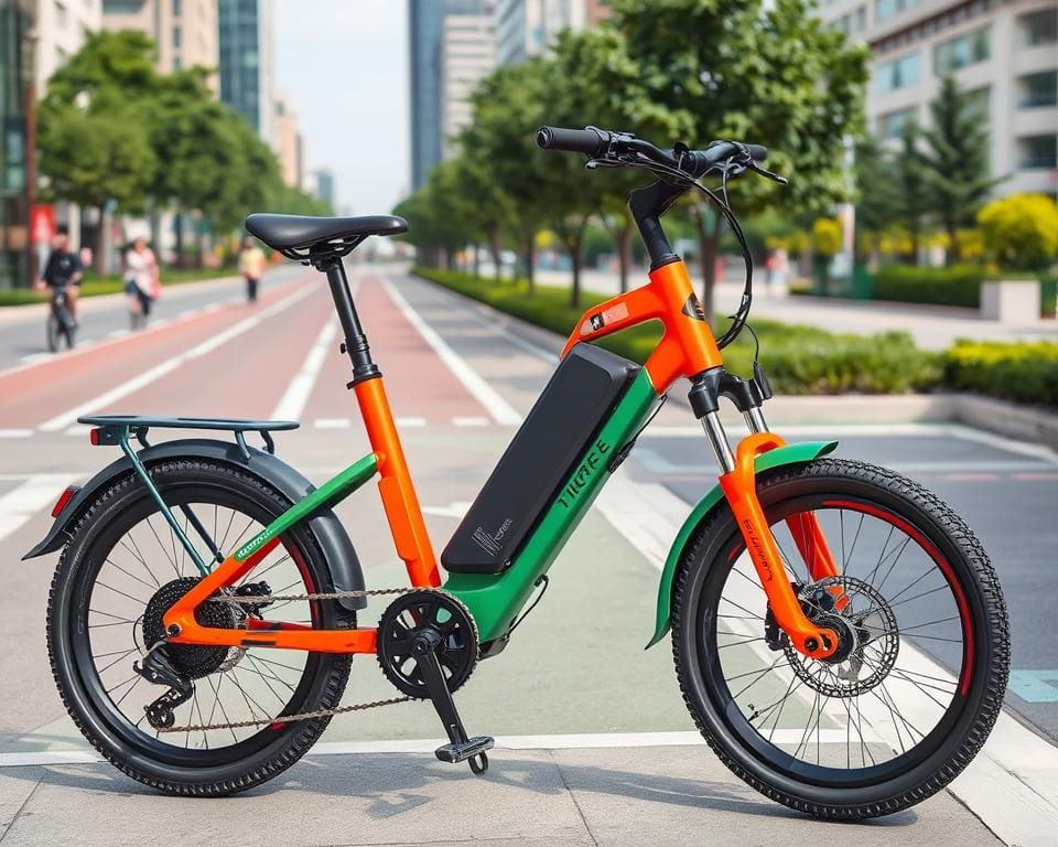 Elektrische fietsen met dubbele batterij technologie