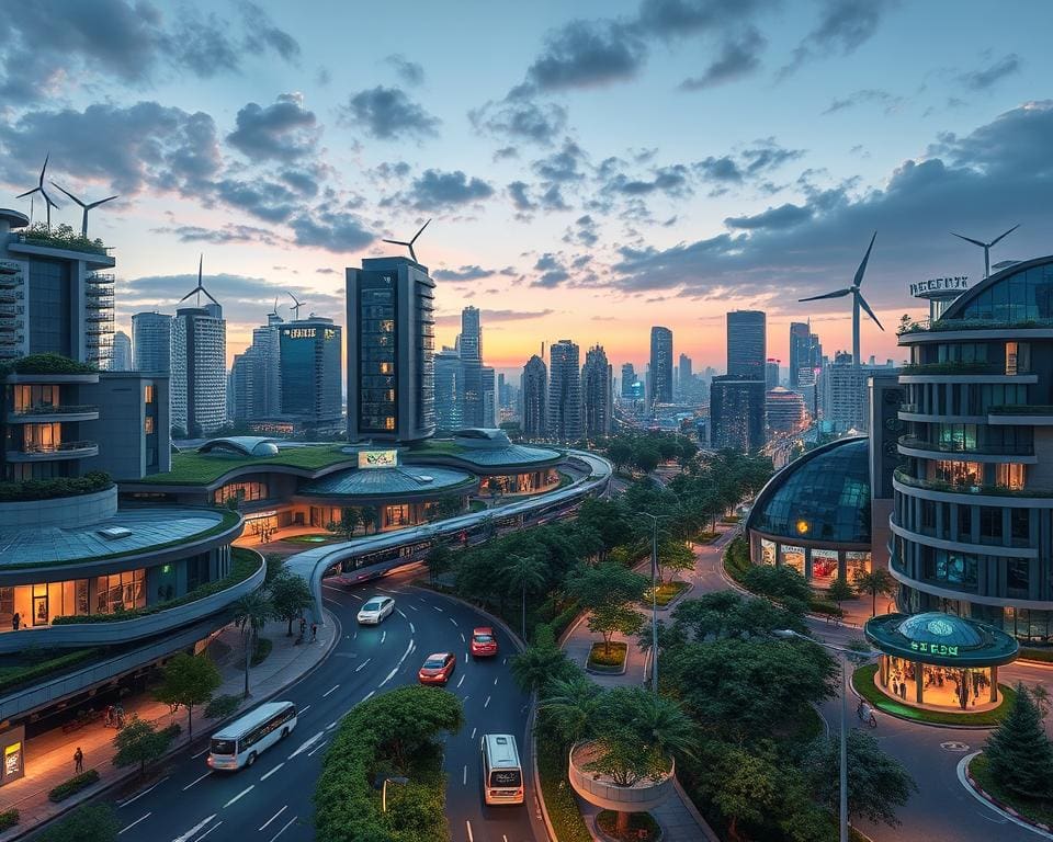 Hoe ondersteunt AI het ontwerpen van slimme steden?