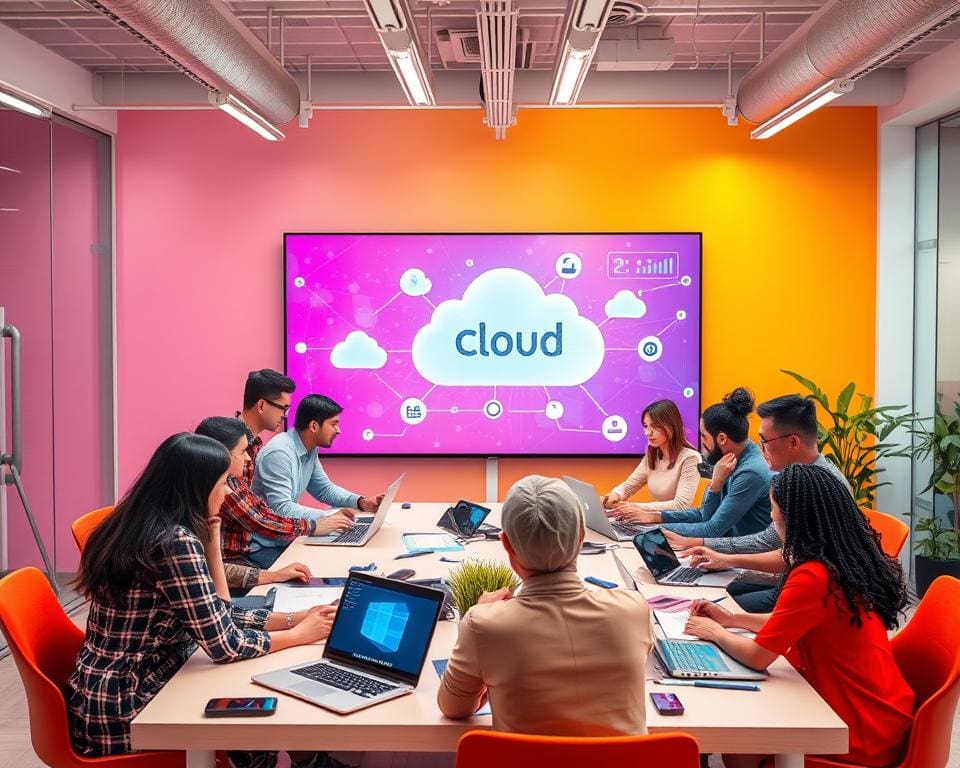 Hoe verbetert cloud computing de samenwerking in teams?