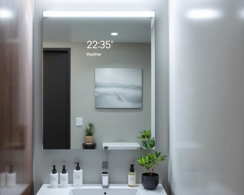 Waarom een slimme spiegel handig is in de badkamer
