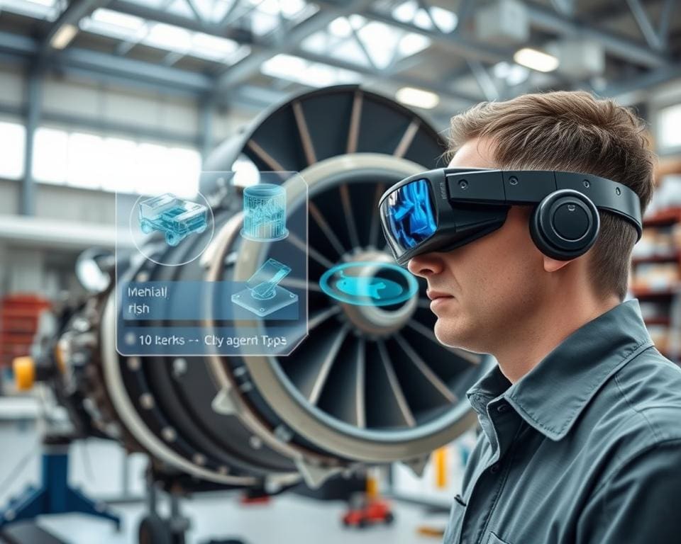 Wat maakt augmented reality nuttig in het onderhoud van vliegtuigen?