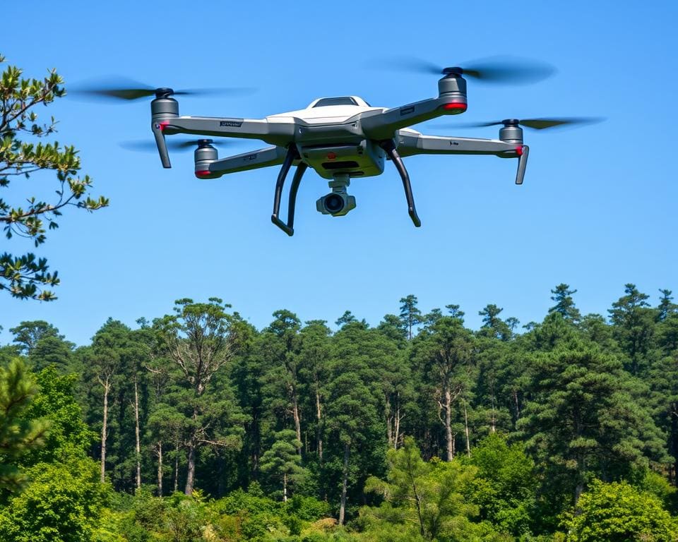 toekomst van drones in bosbeheer