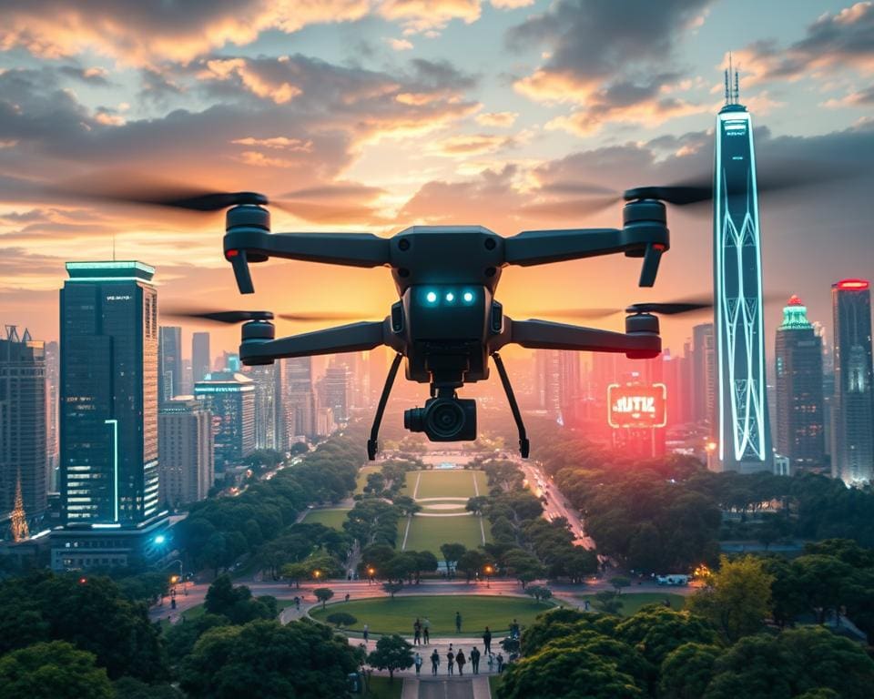 De toekomst van drones in de videoproductie