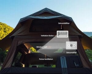 Hoe voorkom je condensatie in je daktent?