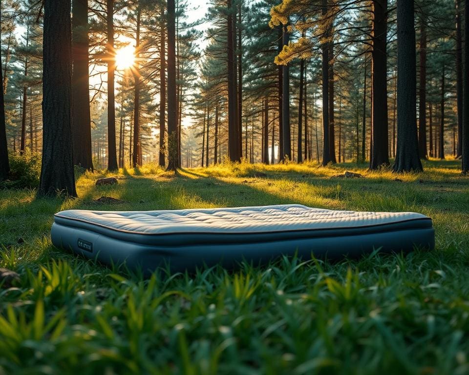 Is je matras geschikt voor kamperen?