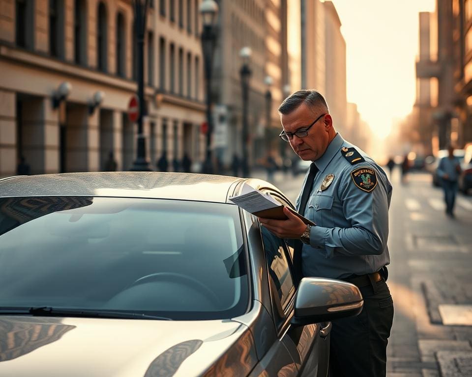 parkeerboete ontvangen