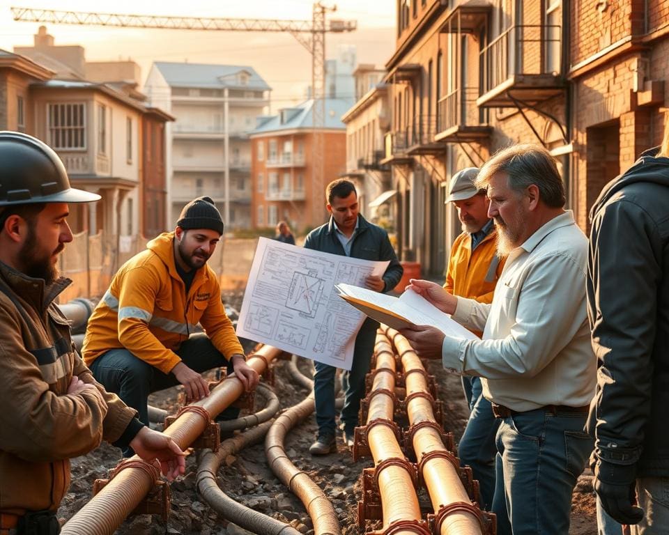 stappen implementatie warmtenet