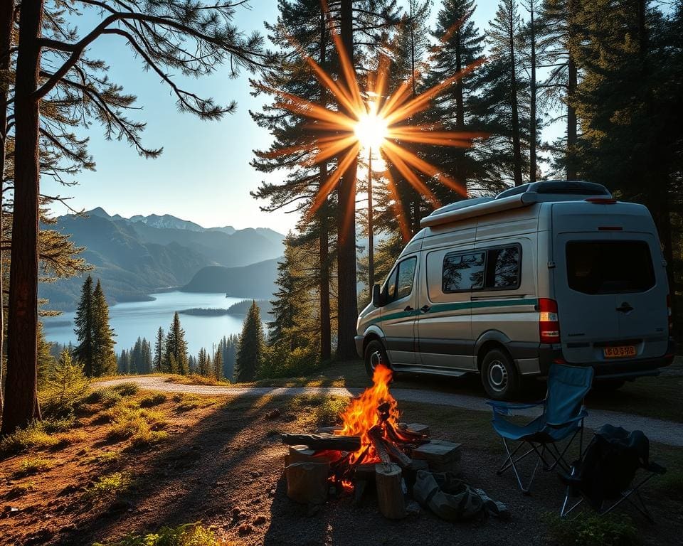 Avontuurlijke camperreizen in de natuur