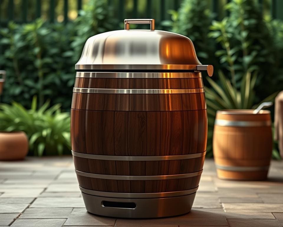BBQBarrel innovatief ontwerp