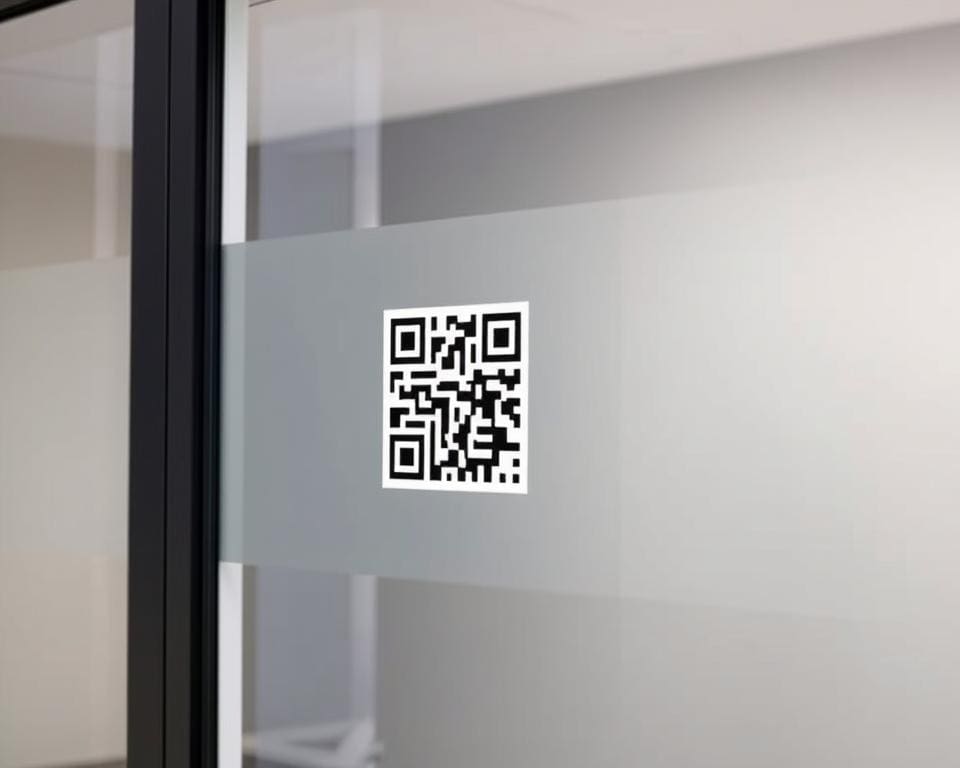 Hoe bestel ik raamfolie met QR-code of foto?