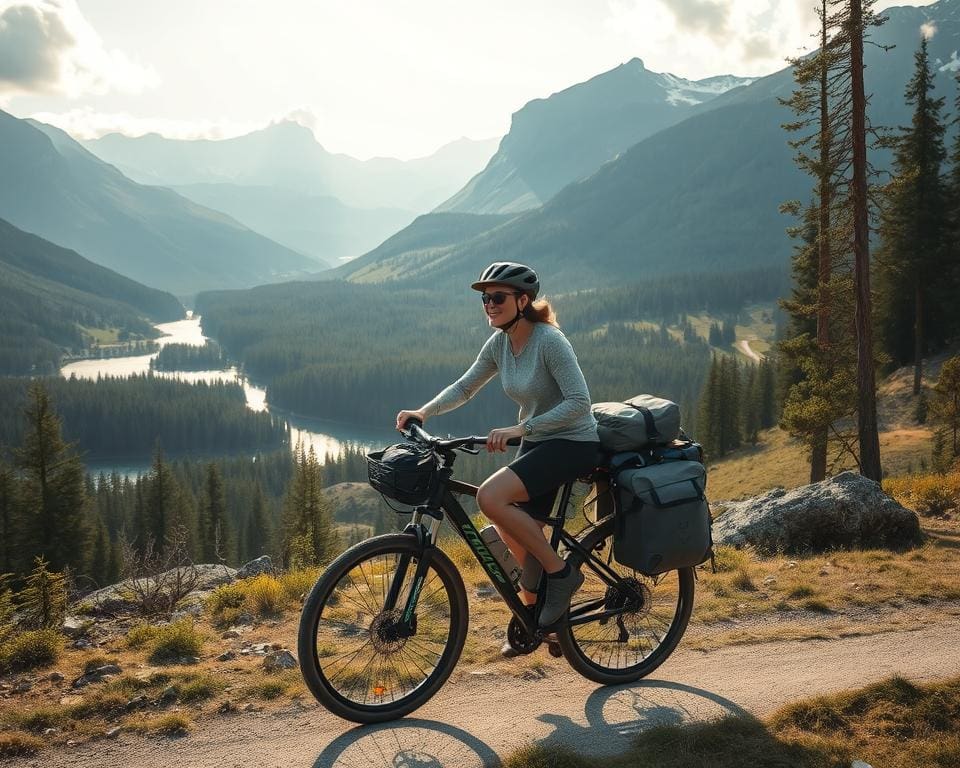 Hoe reis je met fiets en tent door de Scandinavische natuur?