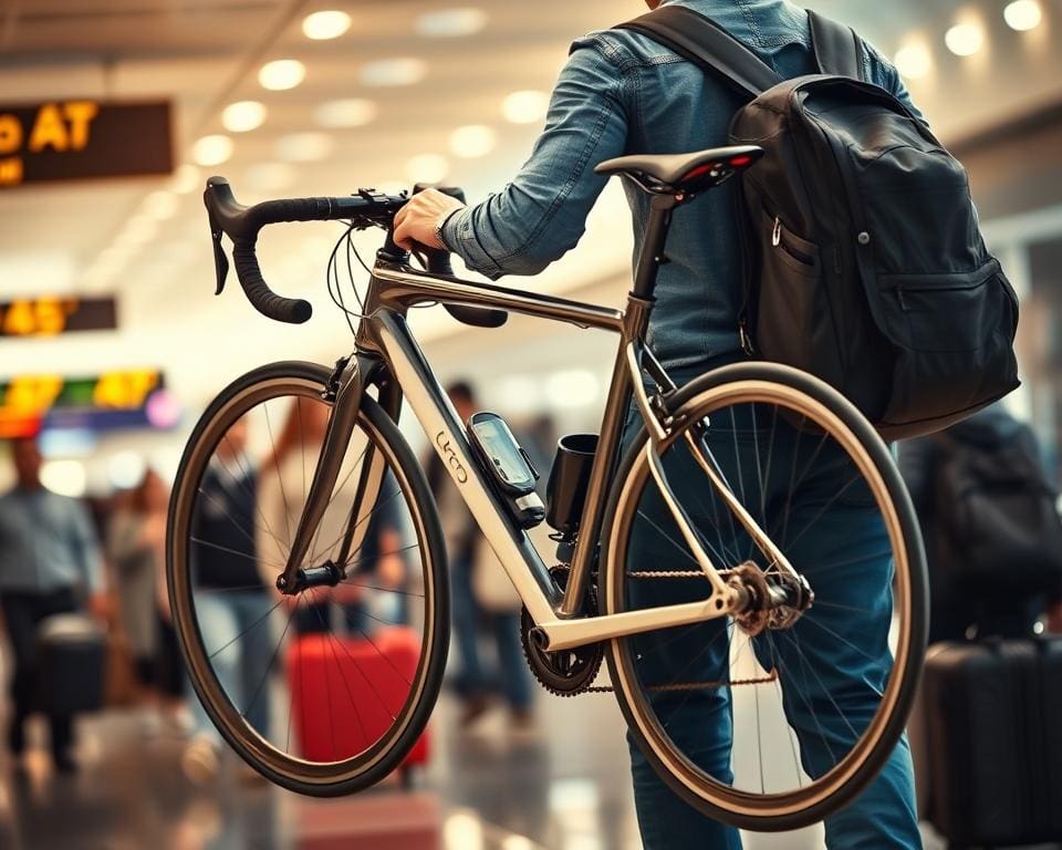 Hoe reis je met het vliegtuig inclusief sportfiets?