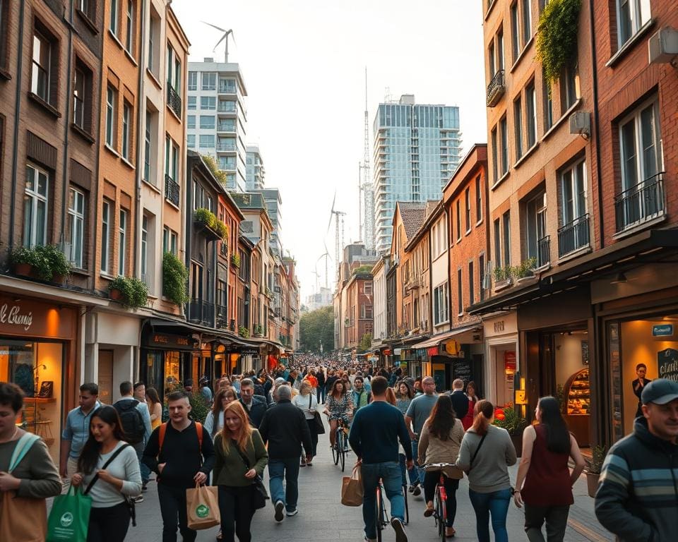 Hoe werk je duurzaam in krappe stadscentra?