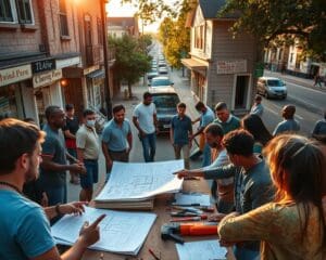 Hoe werk je met lokale partners in renovatiewijken?