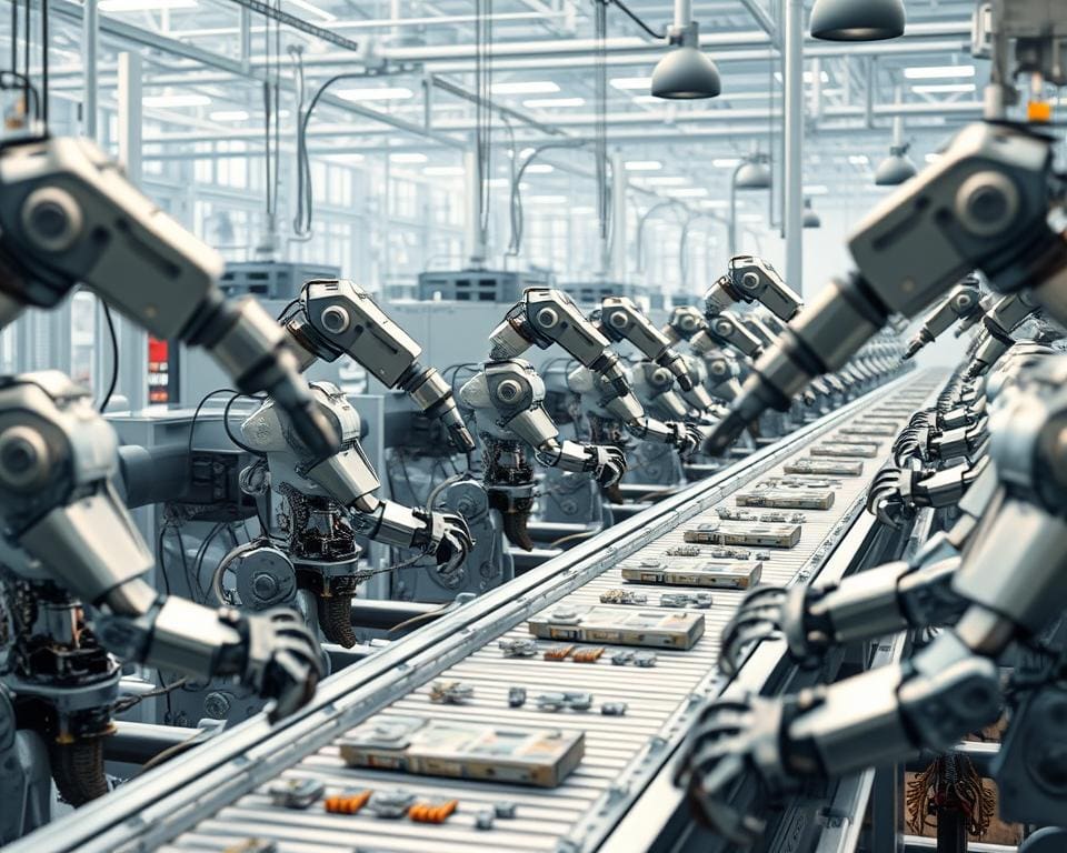Robots in assemblagelijnen