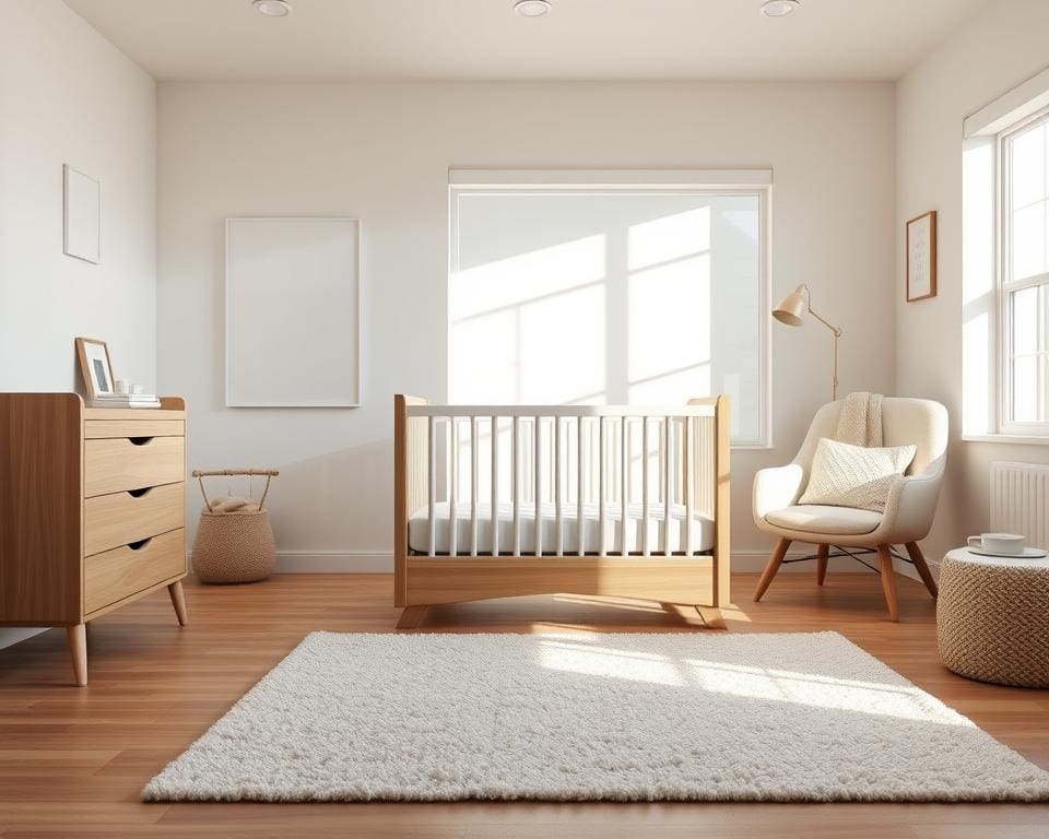Trendy interieurs voor moderne babykamers
