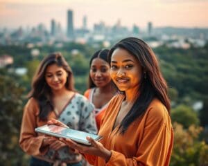 Vrouwen en balans in een digitale wereld