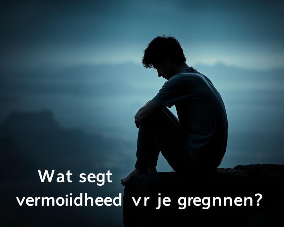 Wat zegt je vermoeidheid over je grenzen?