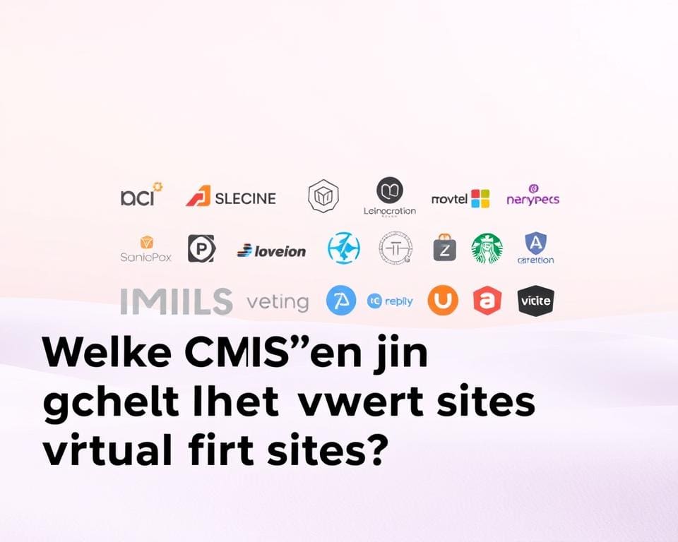 Welke CMS’en zijn geschikt voor visual-first sites?