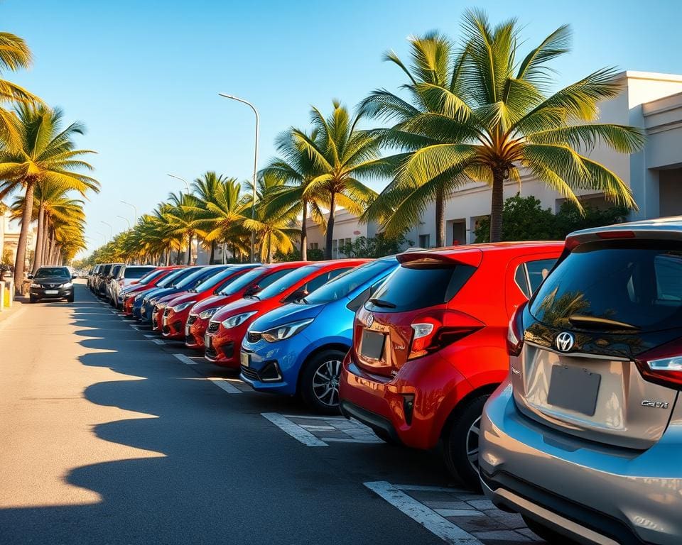 Welke economy auto's zijn beschikbaar op Bonaire?
