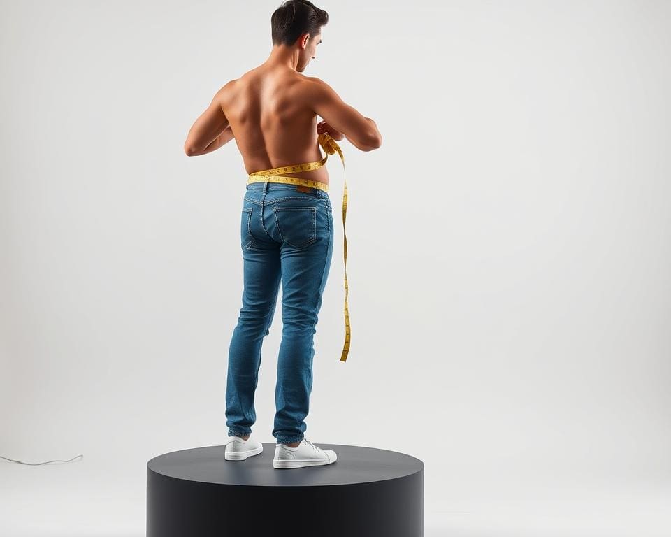 lichaam meten voor perfecte maat jeans